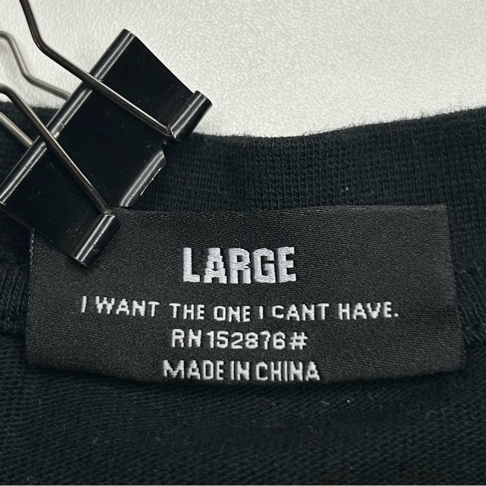 Pleasures Shatter Long Sleeve‎ T Shirt Size Large Streetwear Crewneck Black Logo - Picture 10 of 11